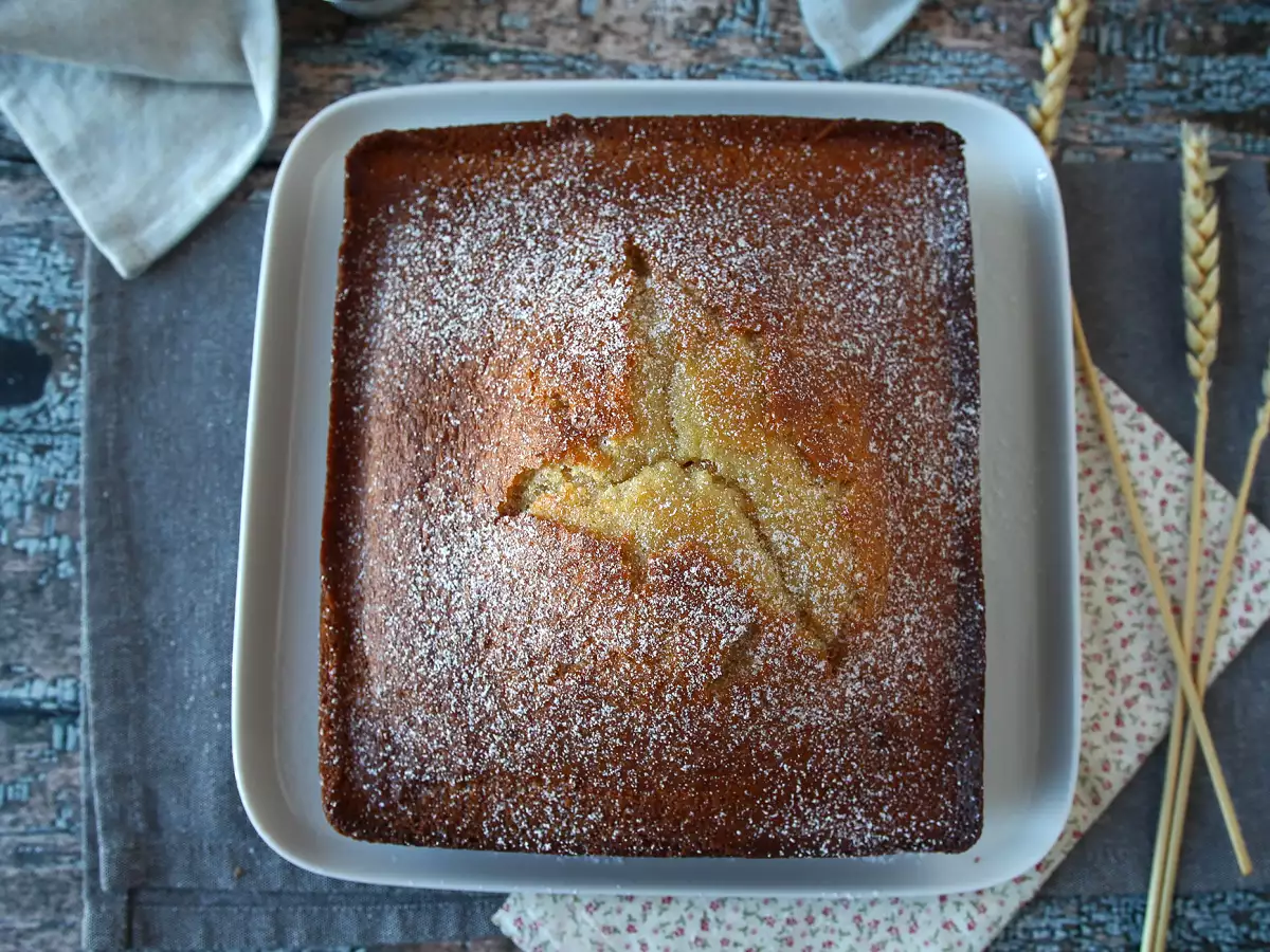 Sade kek, çok basit ve çok güzel - fotoğraf 8