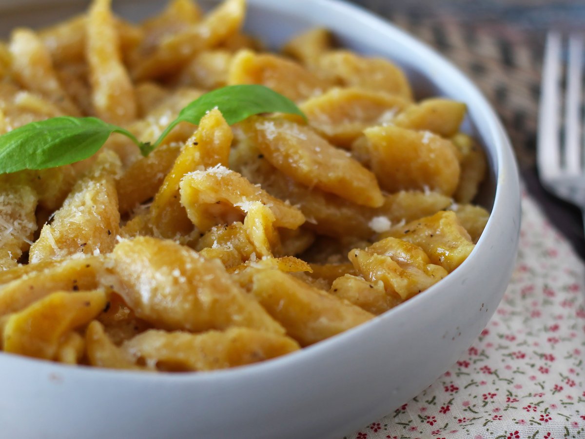 Sadece 2 malzemeli taze butternut makarna - fotoğraf 4