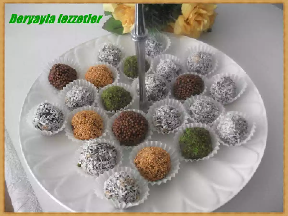 Sakız Reçelli Truff(Bayram Çikolatam)