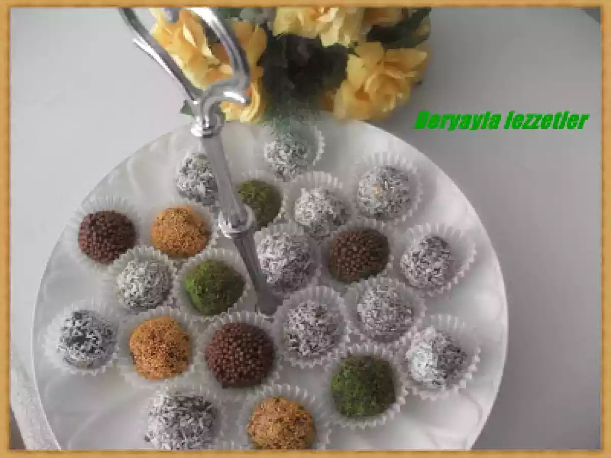 Sakız Reçelli Truff(Bayram Çikolatam) - fotoğraf 2