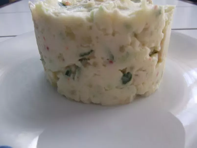 Salatalık rendeli patetes püresi