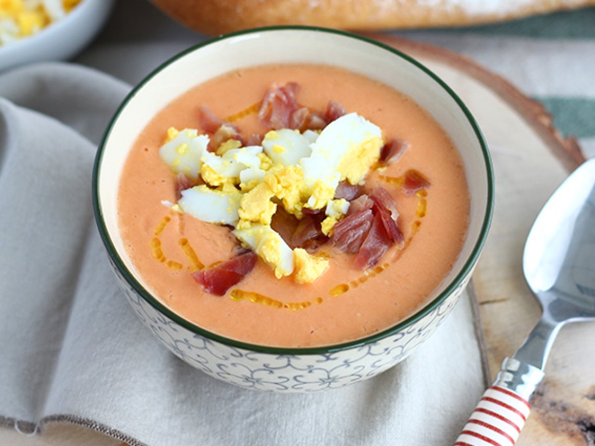 Salmorejo, İspanyol soğuk çorbası - fotoğraf 4