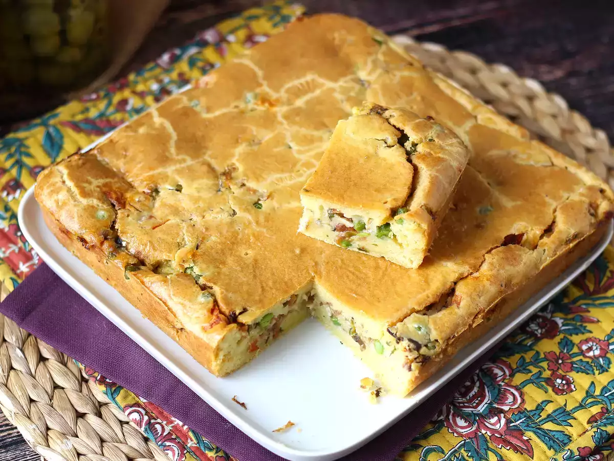 Sardalya keki: basit, nemli ve lezzetli bir tarif - fotoğraf 5