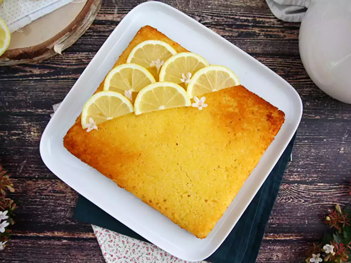 Şaşmayan Limonlu Kek Tarifi - fotoğraf 2