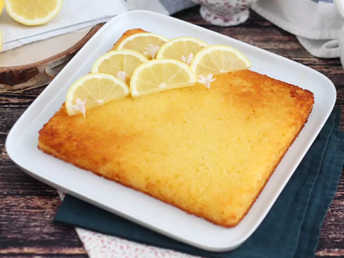 Şaşmayan Limonlu Kek Tarifi - fotoğraf 4