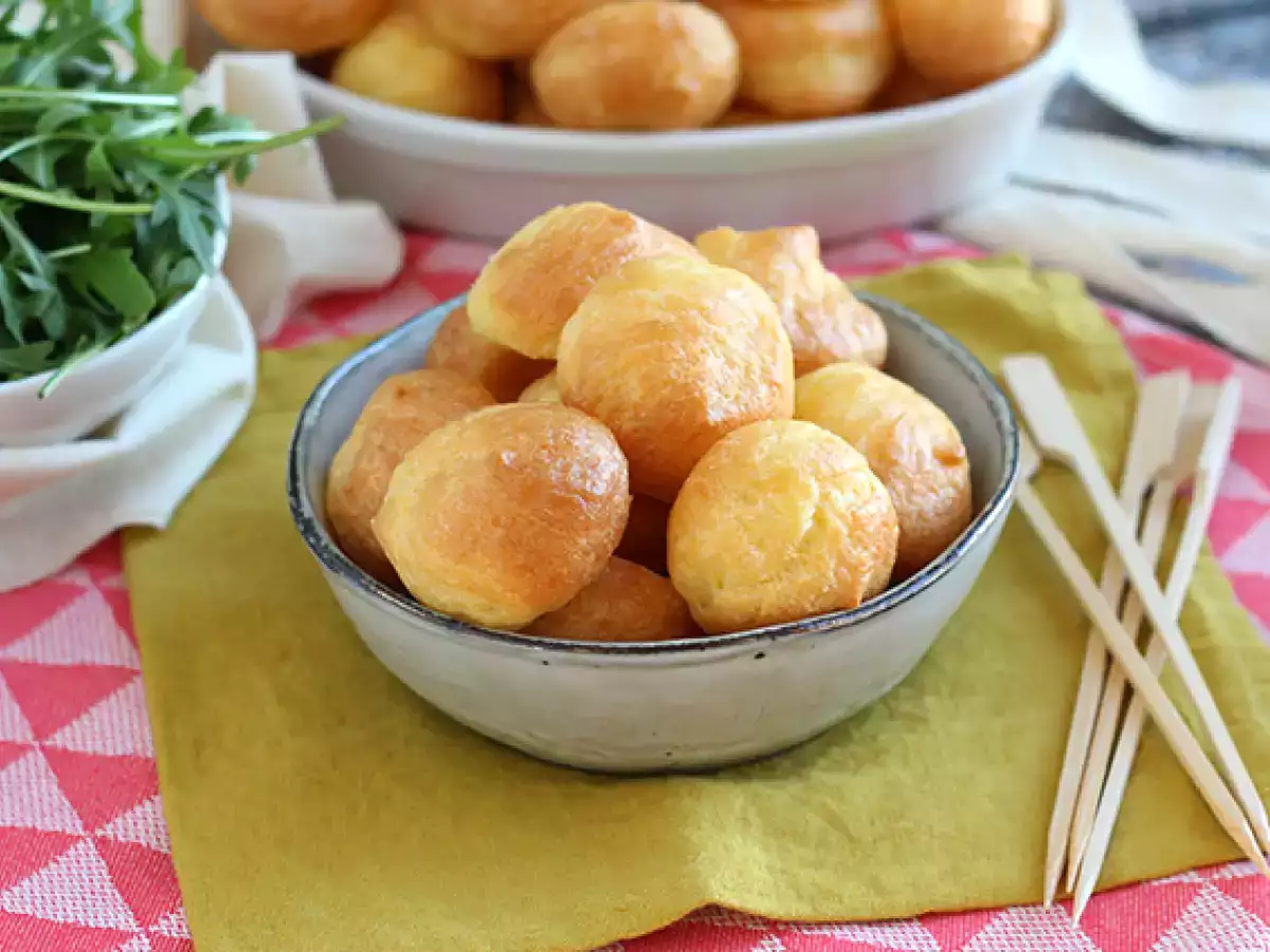 Şaşmaz Peynirli Gougères Tarifi