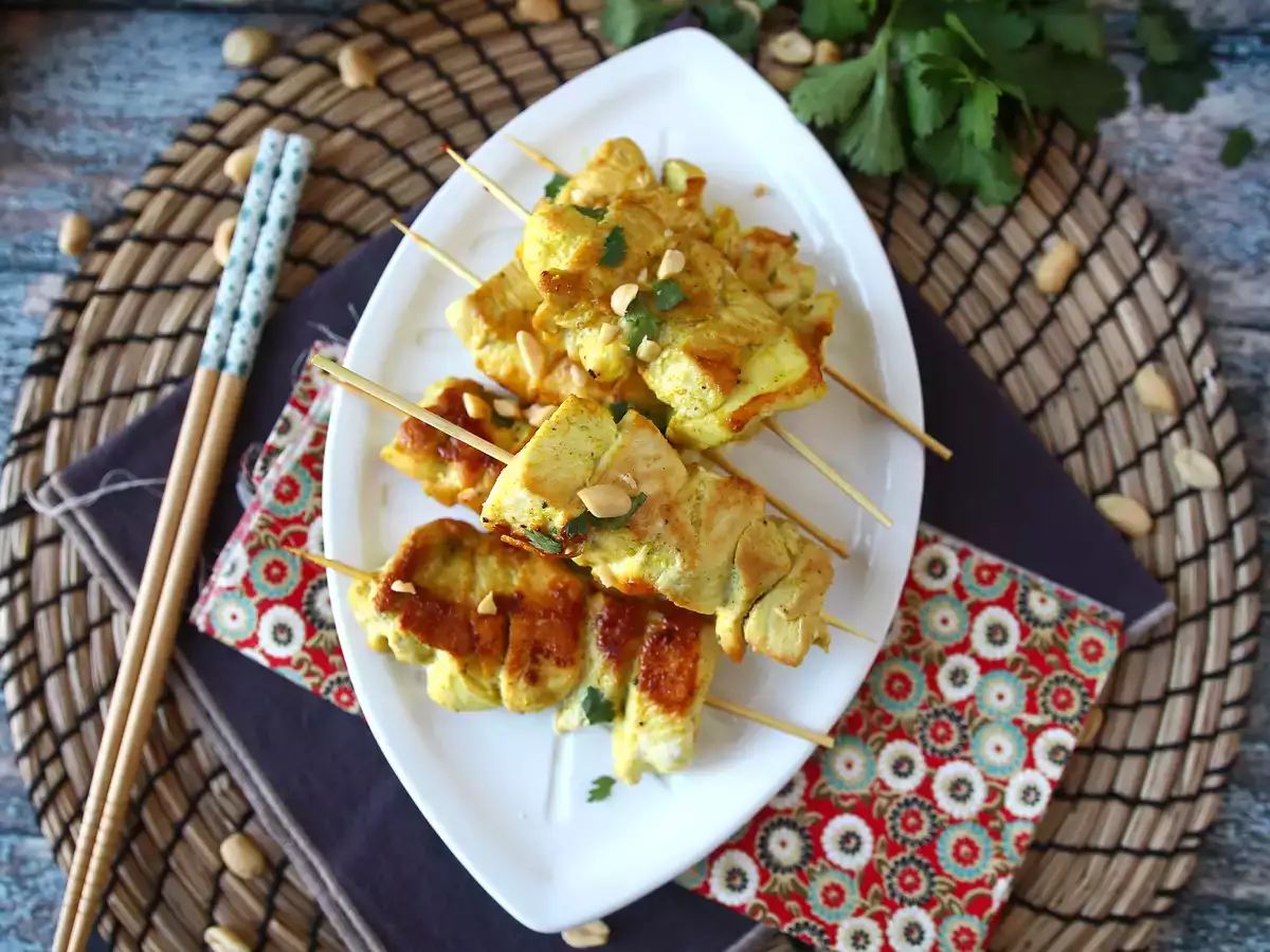 Satay Soslu Tavuk Şiş: Asya Mutfağına Lezzetli Bir Yolculuk! - fotoğraf 7