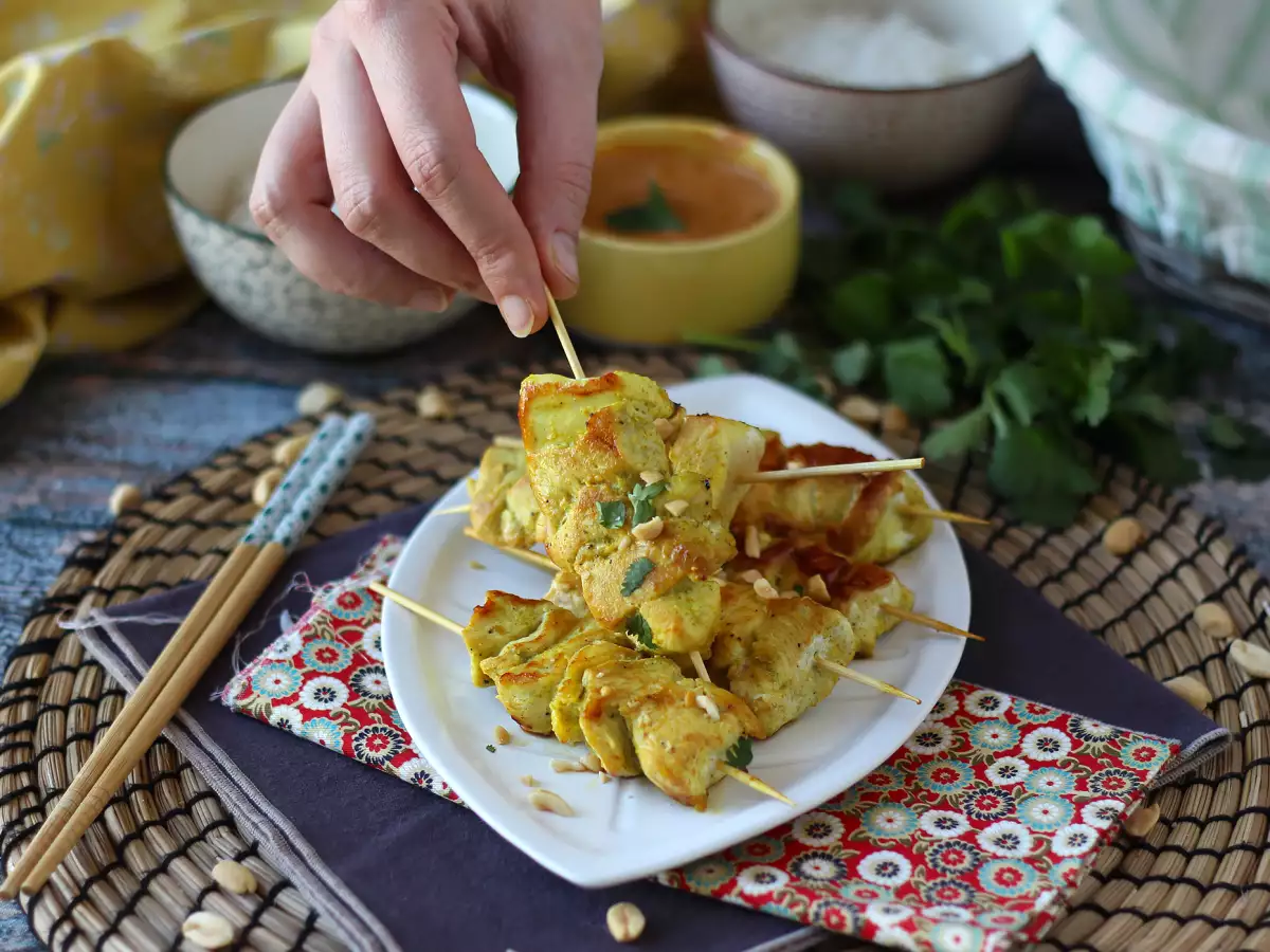 Satay Soslu Tavuk Şiş: Asya Mutfağına Lezzetli Bir Yolculuk! - fotoğraf 8