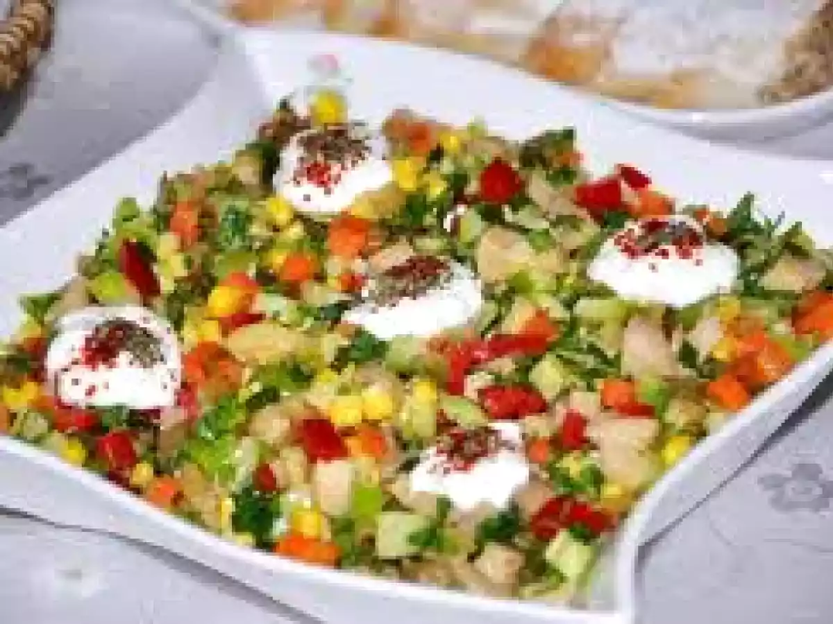 Sebze salatası tarifi