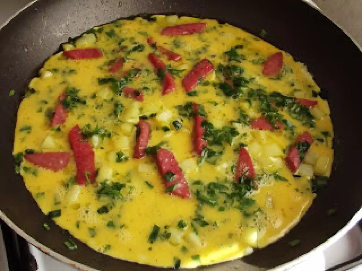 Sebzeli menemen ve çiftlik omlet - fotoğraf 2