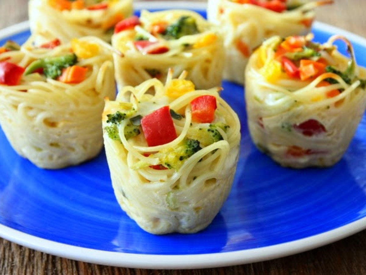 Sebzeli Mini Spagetti Tarifi