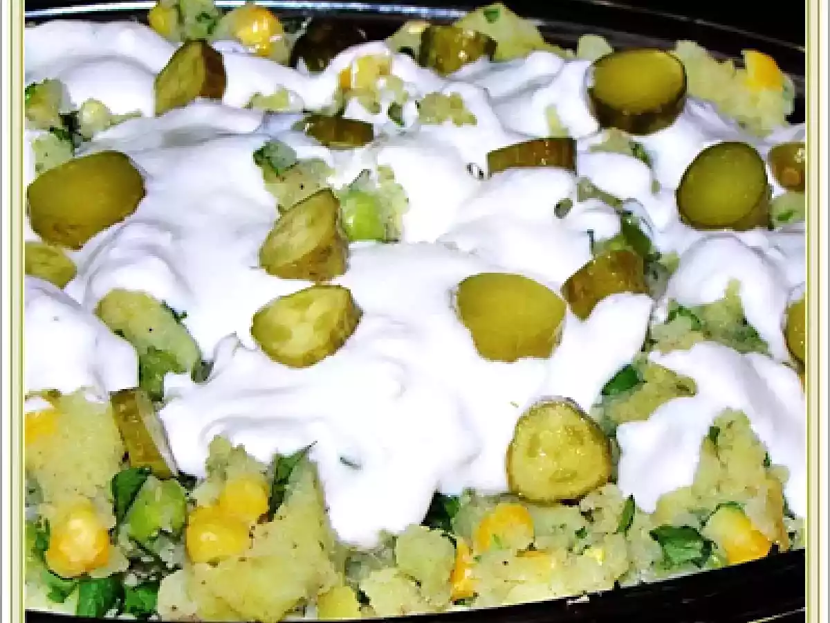 SEBZELİ PATATES SALATASI