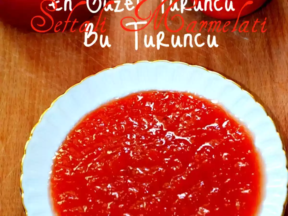 ŞEFTALİ MARMELATI