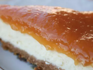 Şeftali Soslu Cheesecake