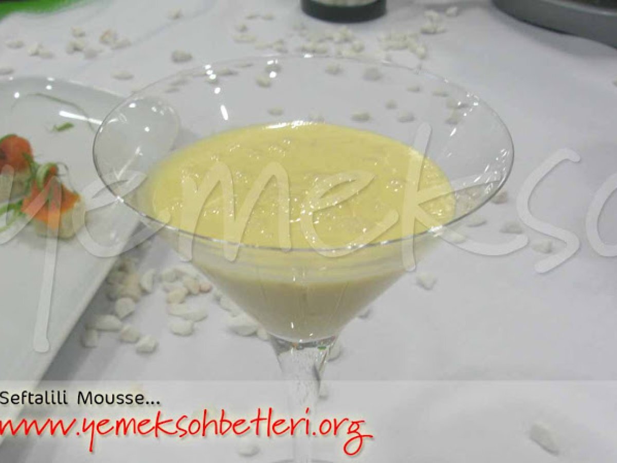 Şeftalili Mousse...