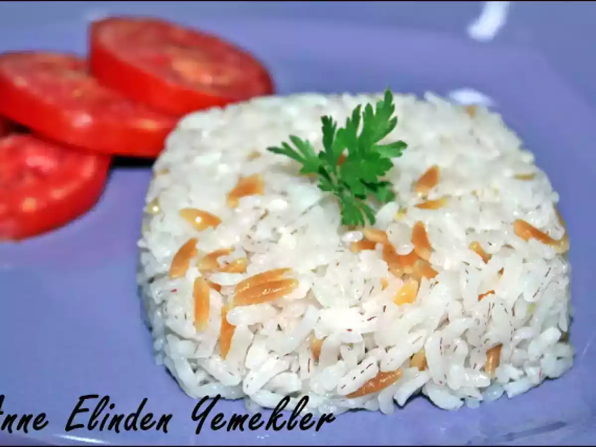 ŞEHRİYELİ PİRİNÇ PİLAVI