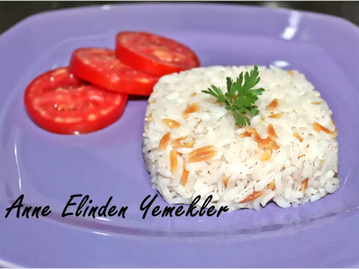 ŞEHRİYELİ PİRİNÇ PİLAVI - fotoğraf 2