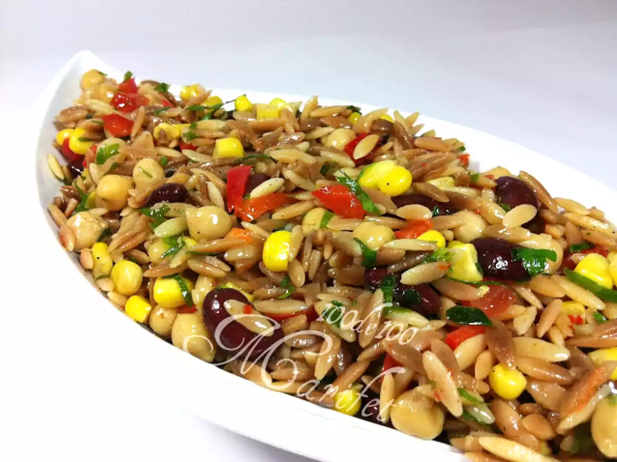 Şehriye Pilavlı Salata