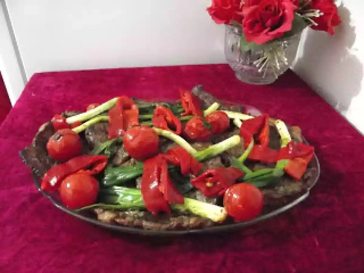 Şehriyeli İki Renkli Pirinç Pilavı Sebzeli Et Tarifi - fotoğraf 2