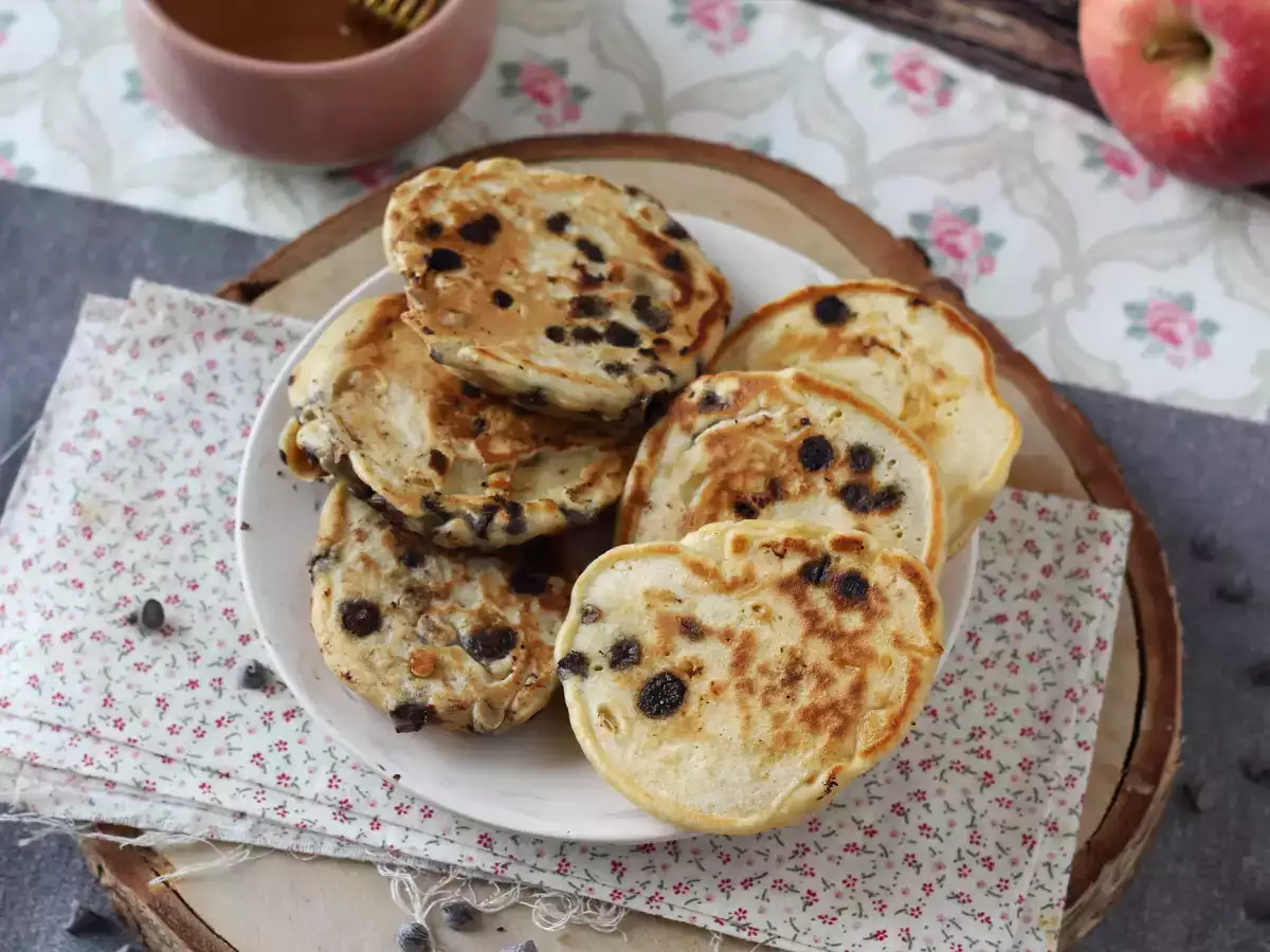Şeker ilavesiz elmalı krep - fotoğraf 2