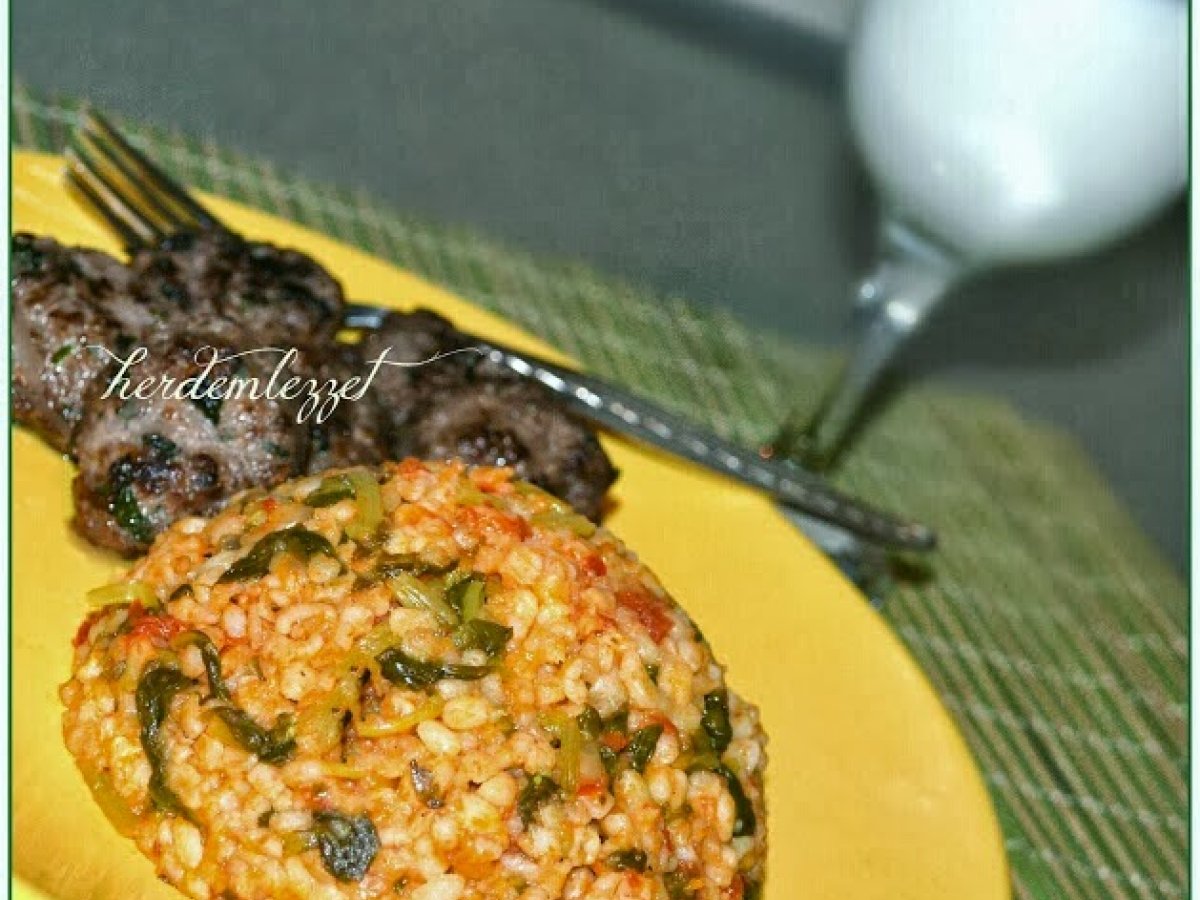 SEMİZOTLU BULGUR PİLAVI