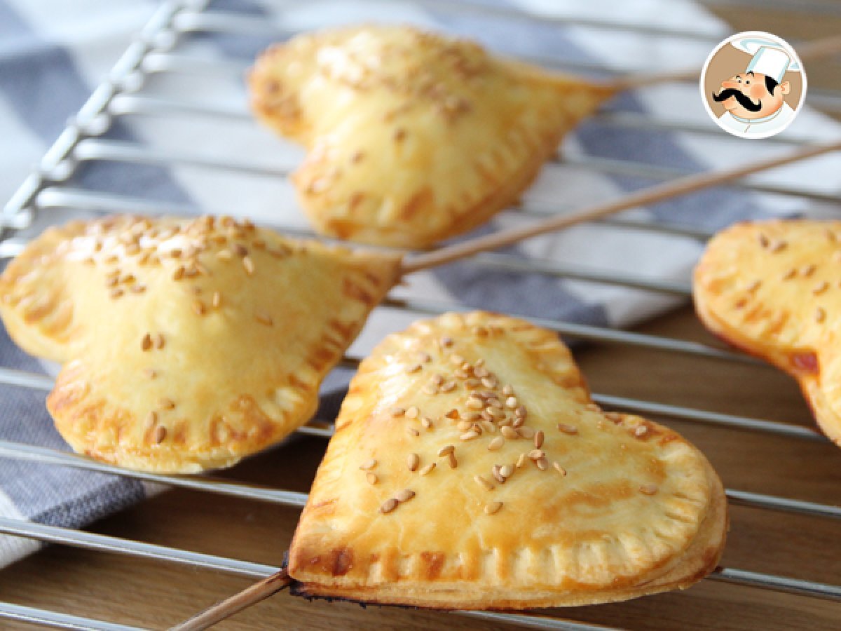 Sevgililer Günü için Kalp Şeklinde Pie Pops - fotoğraf 2