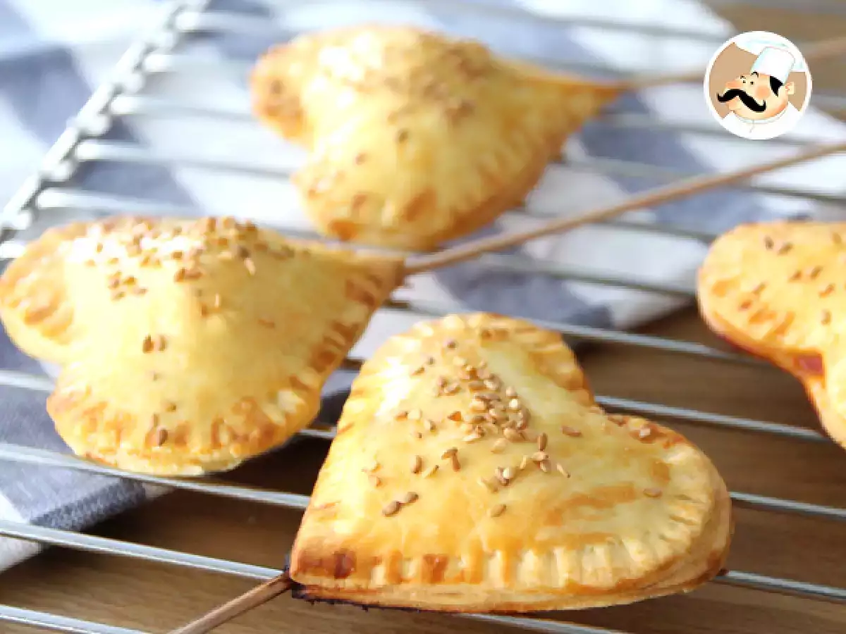 Sevgililer Günü için Kalp Şeklinde Pie Pops - fotoğraf 2