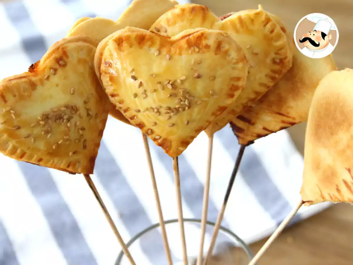 Sevgililer Günü için Kalp Şeklinde Pie Pops - fotoğraf 3