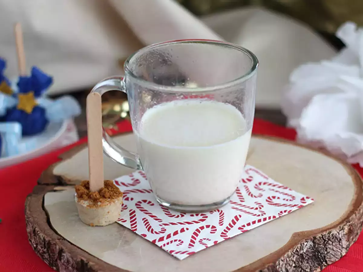 Sıcak çikolata lolipopları: beyaz çikolata + speculoos - fotoğraf 2