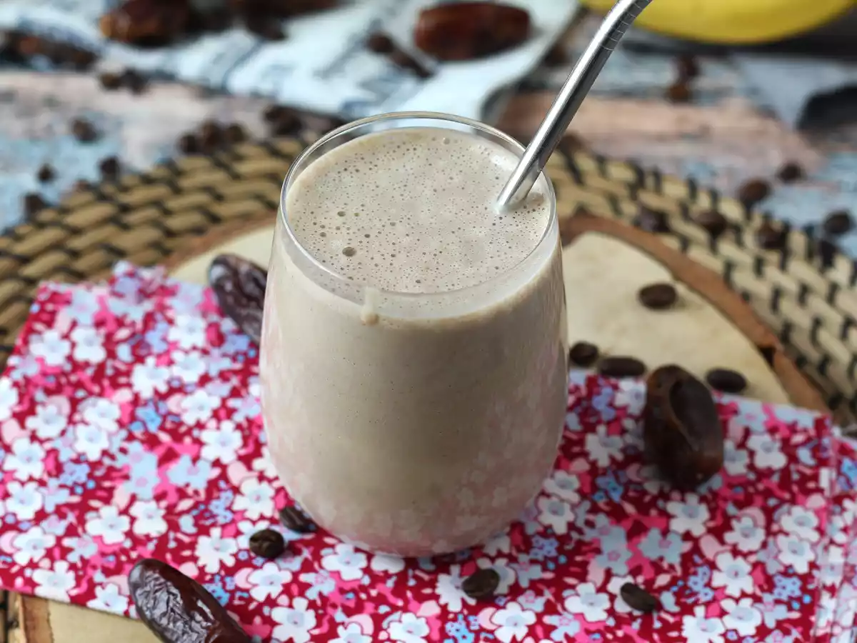 Sizi uyandırmak için kahve ve hurmalı smoothie! - fotoğraf 4
