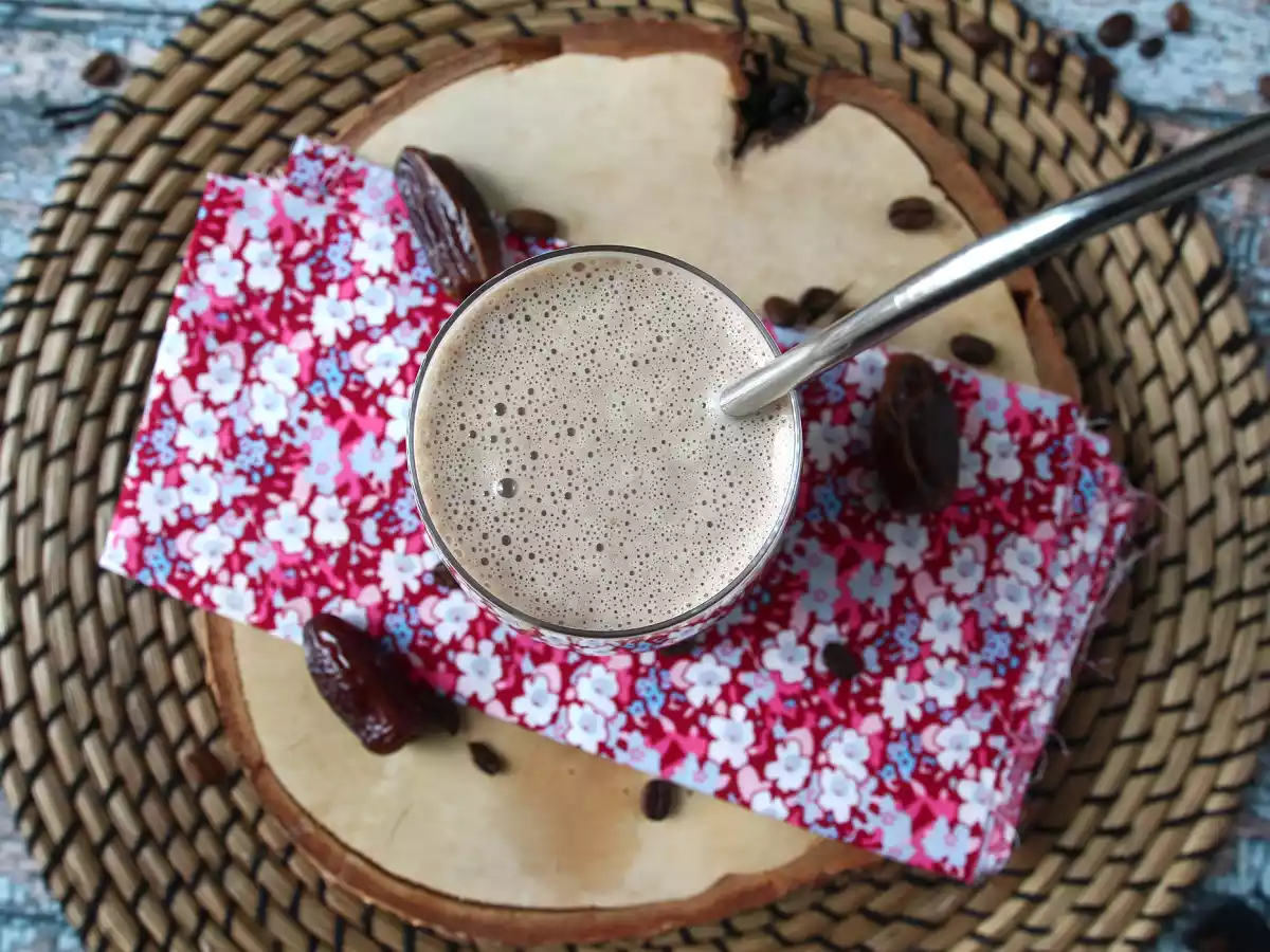 Sizi uyandırmak için kahve ve hurmalı smoothie! - fotoğraf 5