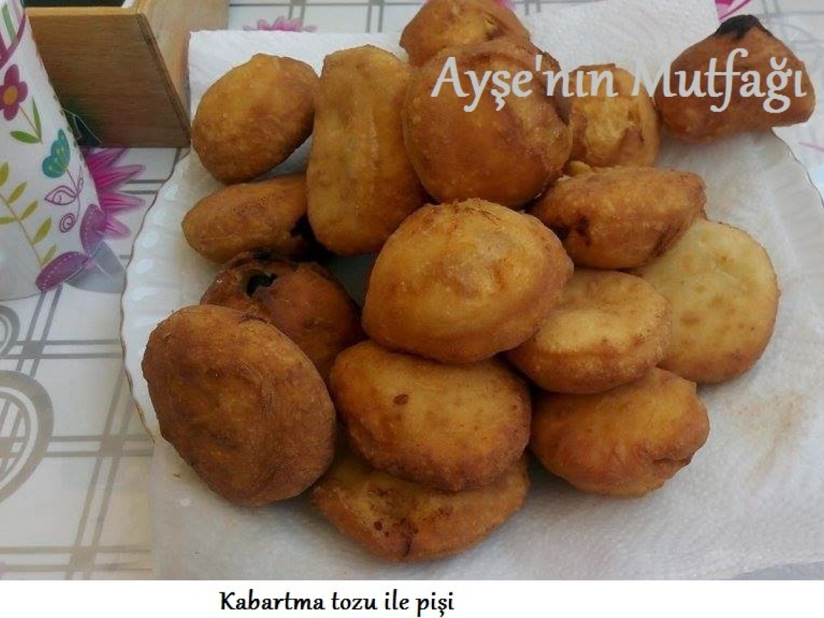 Sodalı pisi-kabartma tozu ile pisi
