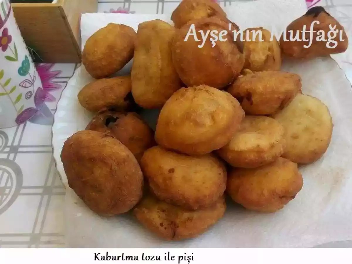 Sodalı pisi-kabartma tozu ile pisi