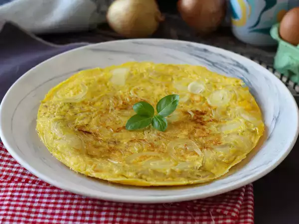 Tarif Soğanlı omlet, lezzetli ve hazırlaması kolay bir tarif