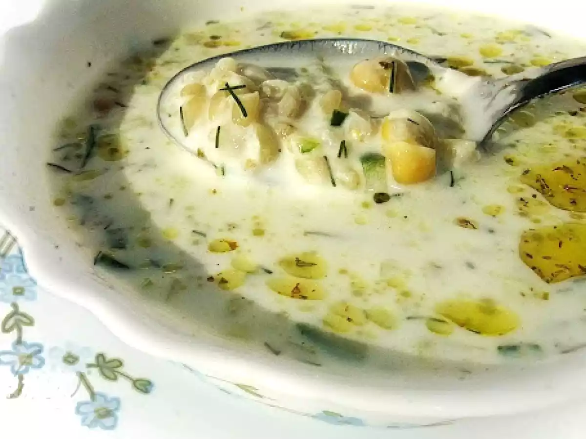 Soğuk Ayran Aşı Tarifi