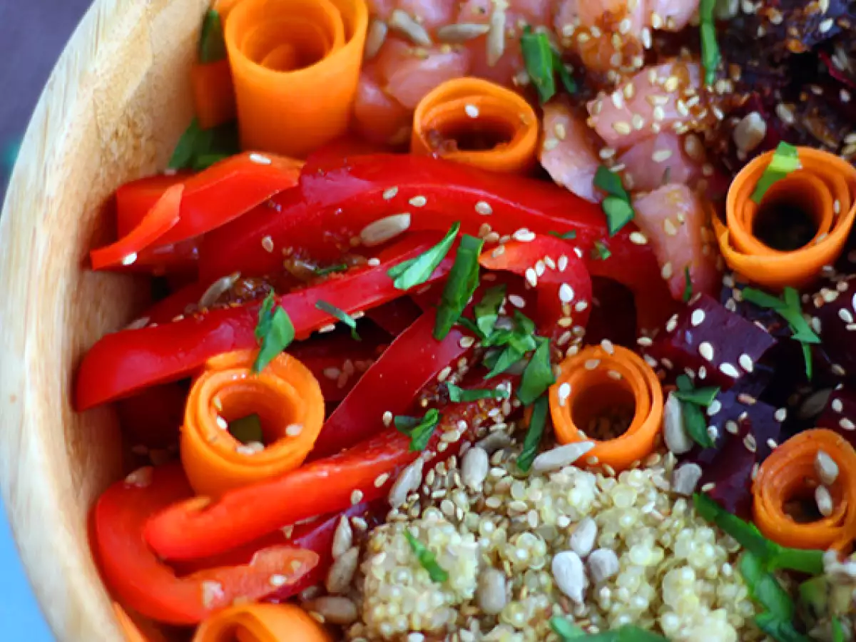 Somonlu Buddha Bowl Tarifi - fotoğraf 4