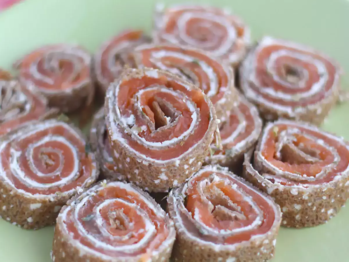 Somonlu Karabuğday Krebi Ruloları - fotoğraf 2