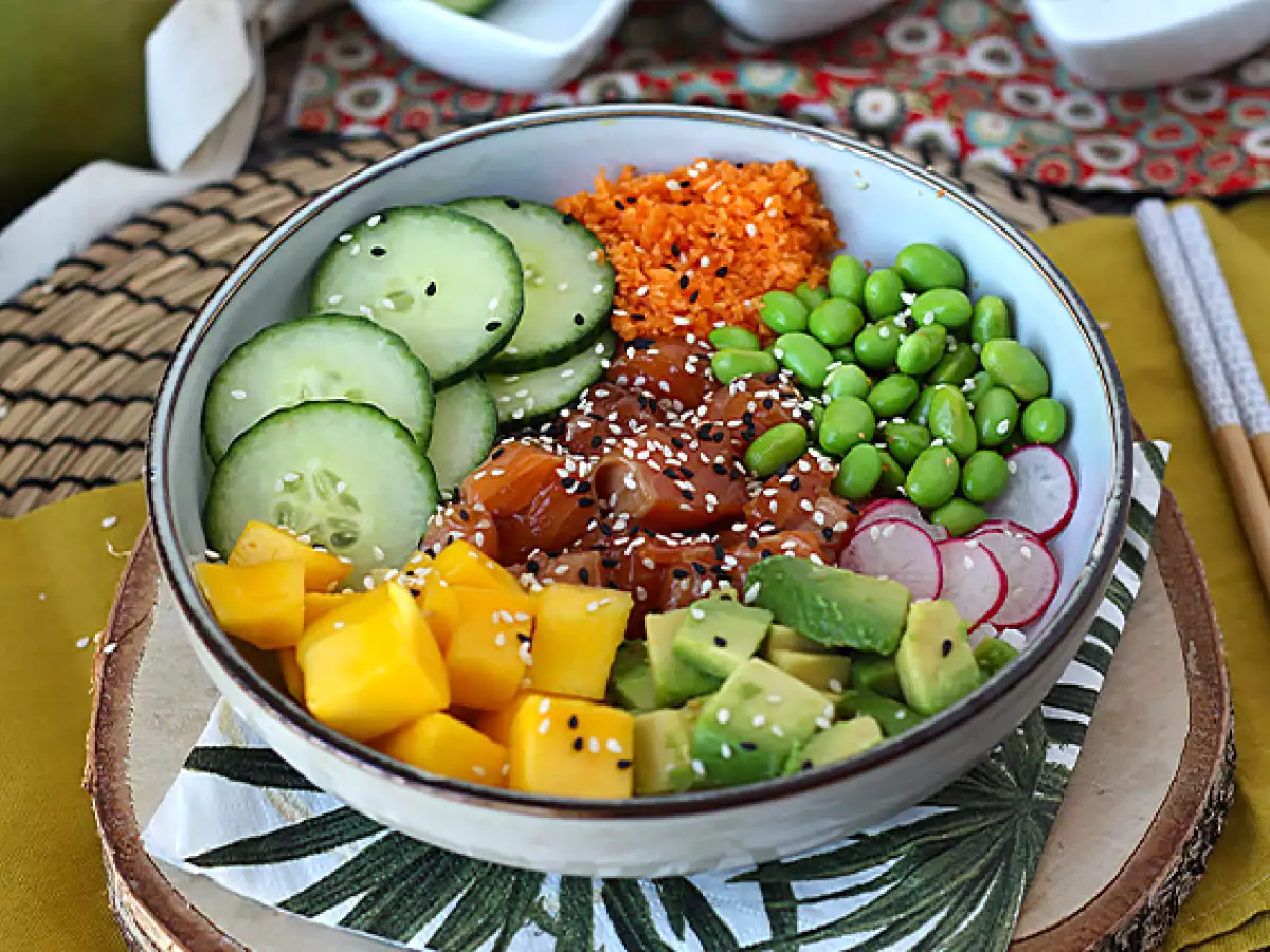 Somonlu poke bowl