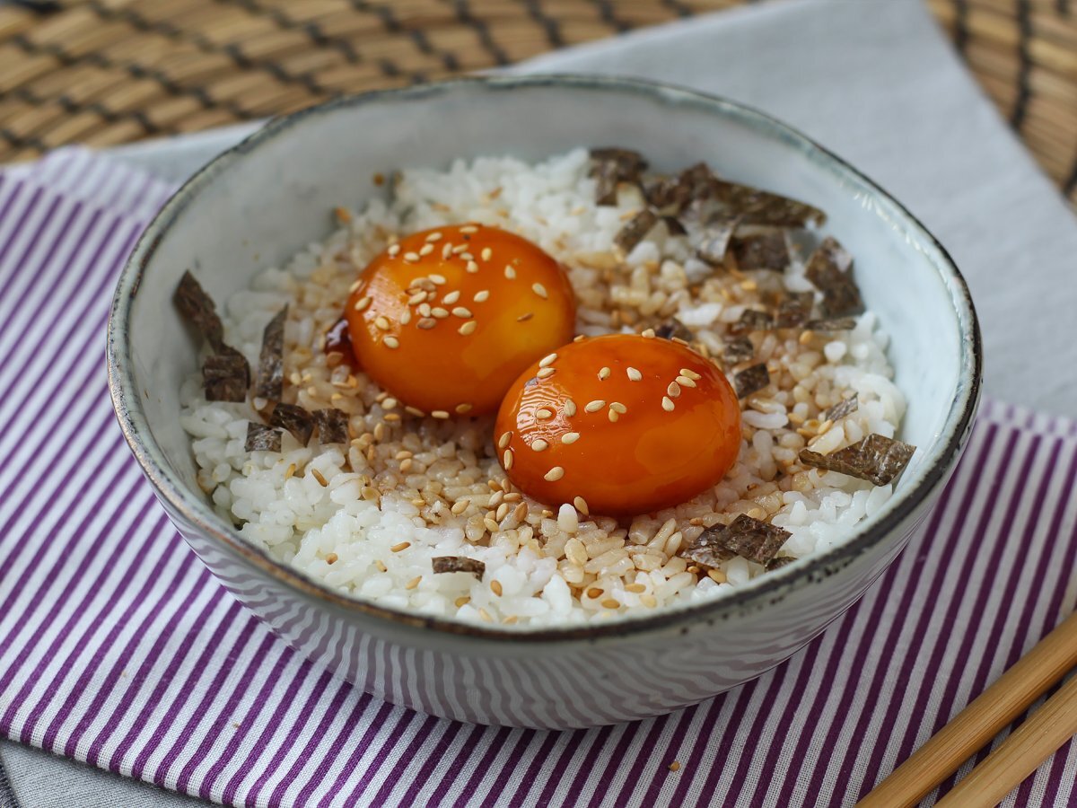 Soya sosunda korunmuş yumurta sarısı - fotoğraf 2