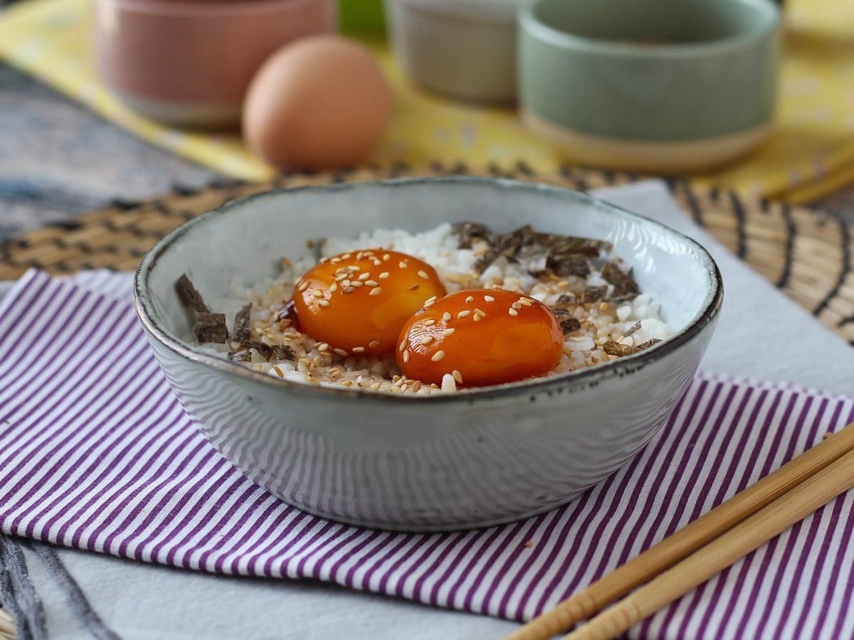 Soya sosunda korunmuş yumurta sarısı - fotoğraf 4