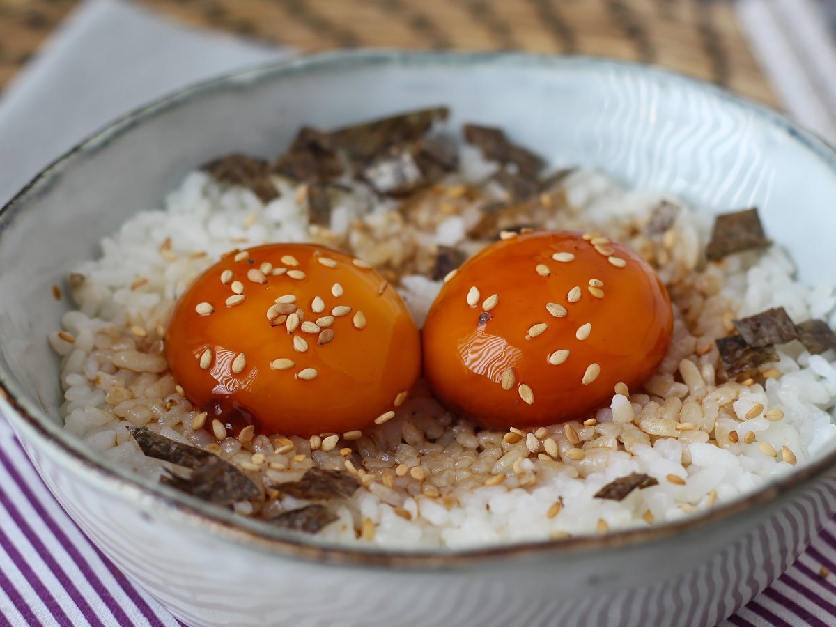 Soya sosunda korunmuş yumurta sarısı - fotoğraf 5
