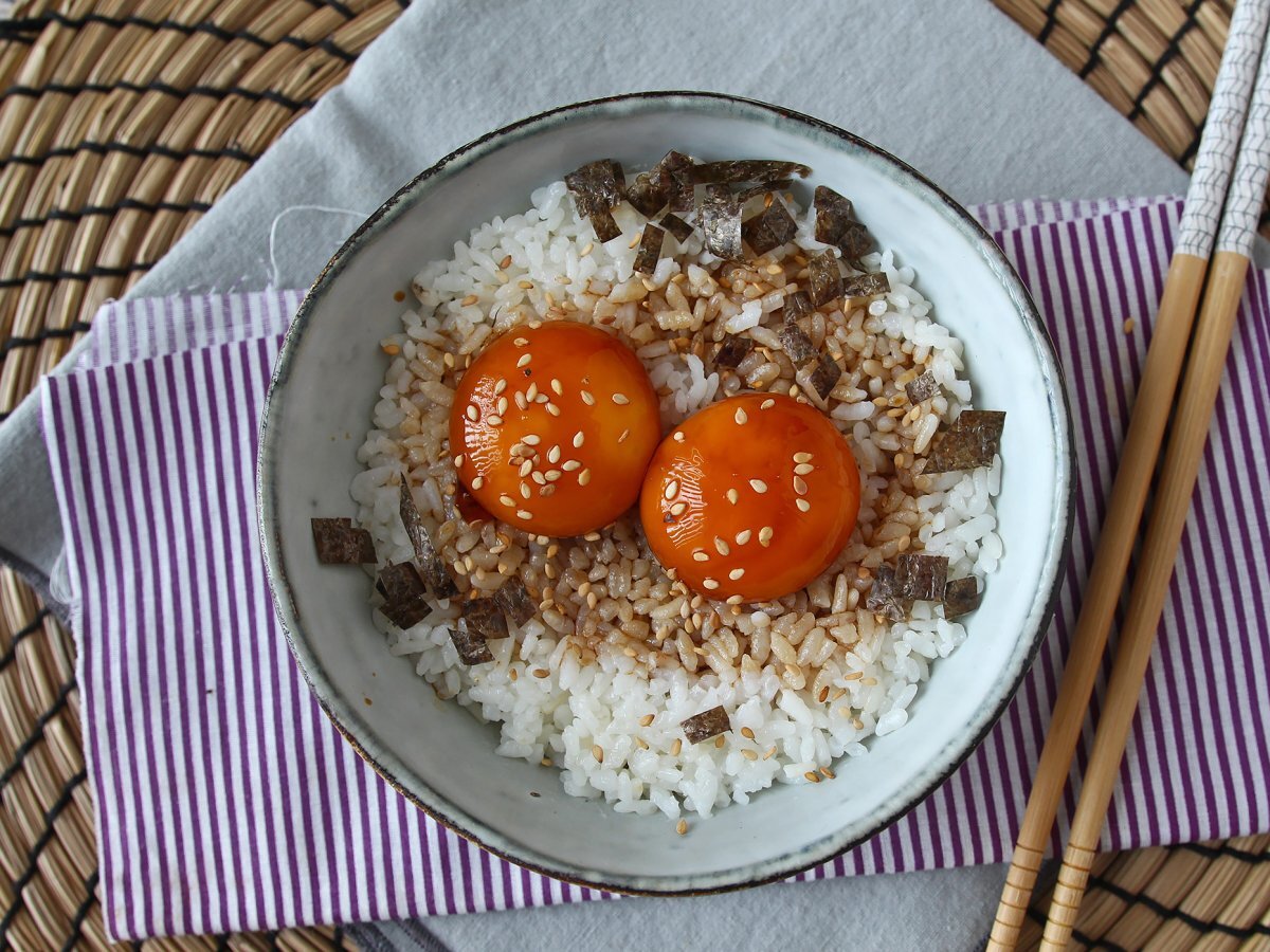 Soya sosunda korunmuş yumurta sarısı - fotoğraf 6