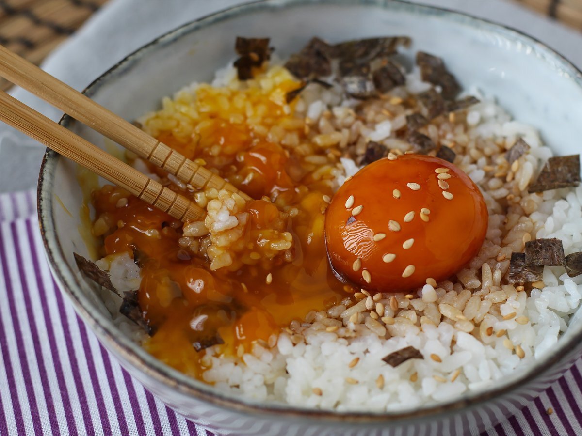 Soya sosunda korunmuş yumurta sarısı - fotoğraf 7