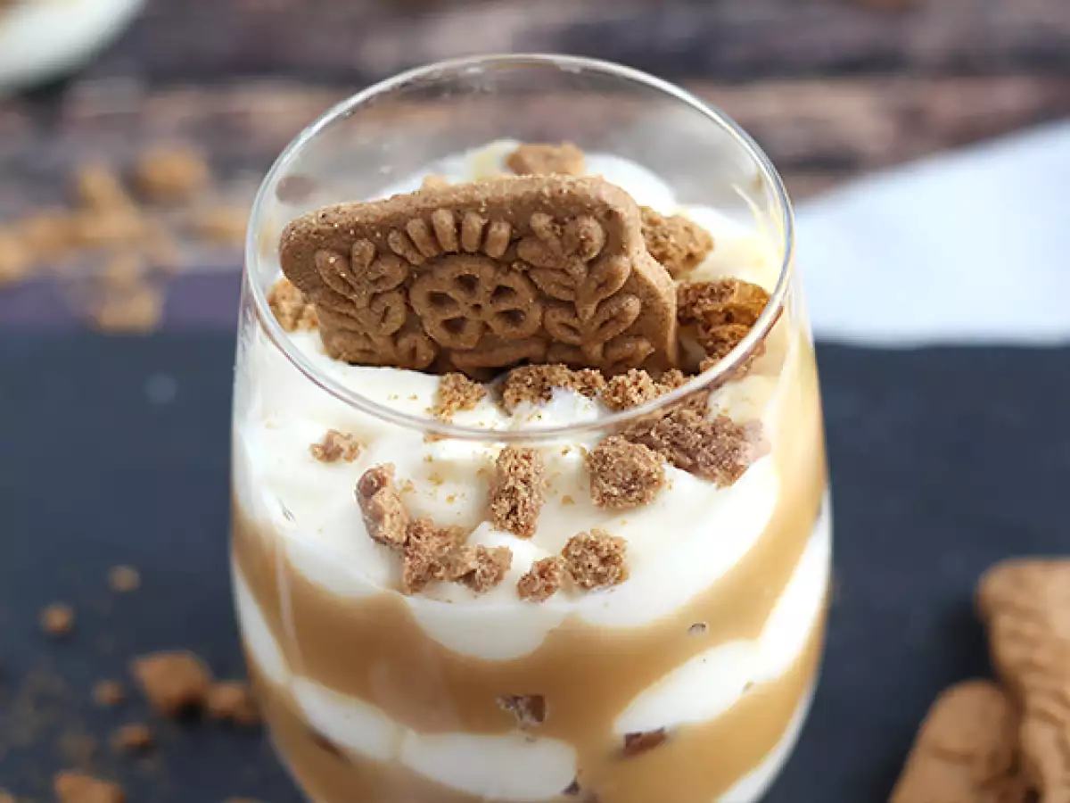 Speculoos ve tuzlu tereyağı karamelli tiramisu - fotoğraf 3