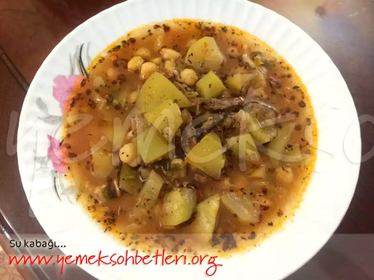 Su kabağı yemeği (su kabağı aşı)