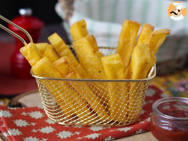 Suçluluk duymadan kızarmış polenta: Air Fryer'da çıtır çıtır, altın rengi ve mükemmel! - fotoğraf 2