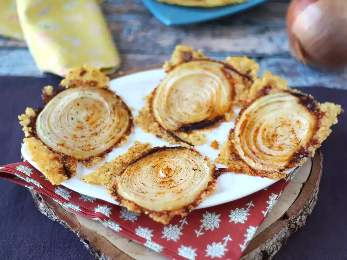 Süper çıtır ev yapımı soğan ve parmesan cipsi - fotoğraf 2