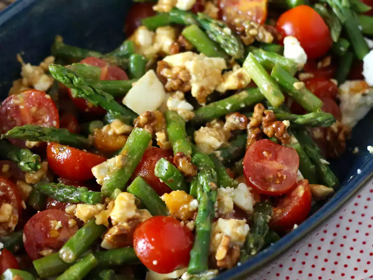 Süper gurme kuşkonmaz salatası - fotoğraf 3