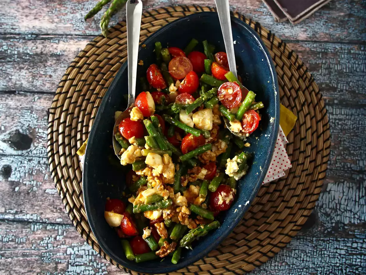 Süper gurme kuşkonmaz salatası - fotoğraf 4