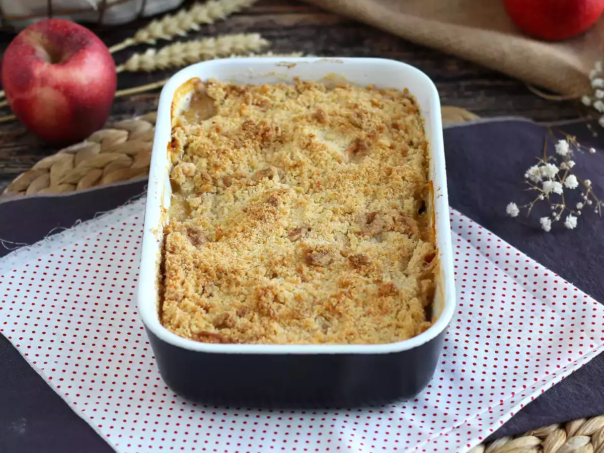 Süper kolay elmalı crumble